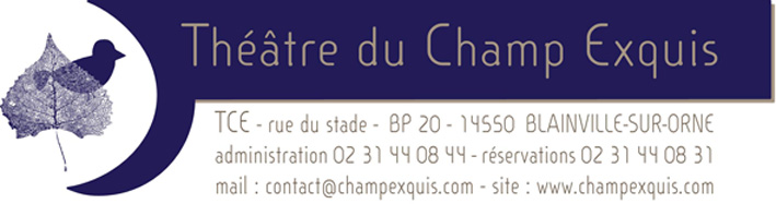 Logo Théâtre du Champ Exquis - Blainville-sur-Orne